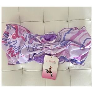 NWT Oceanus Bandeau Bikini Top